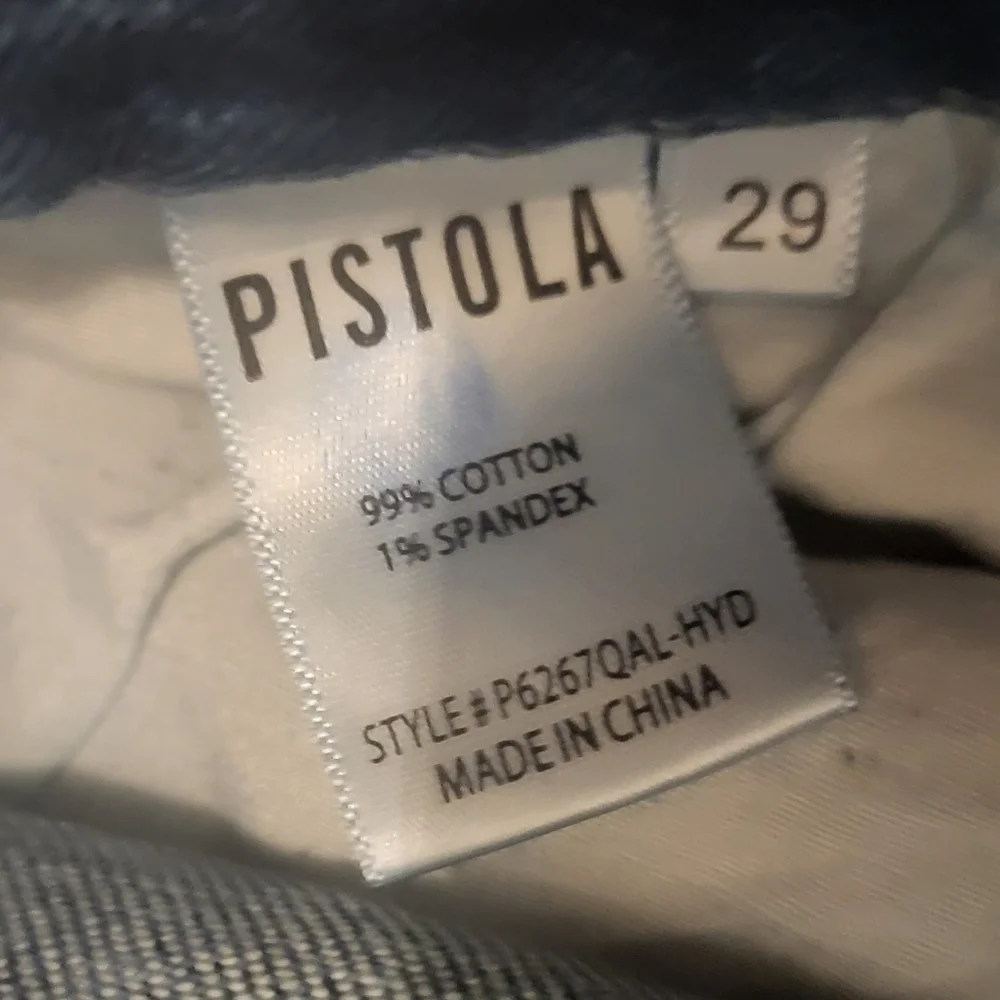 Pistola Anthropologie Dana High Rise Classic Flare Hyde Denim Jeans Sz 29 (8)